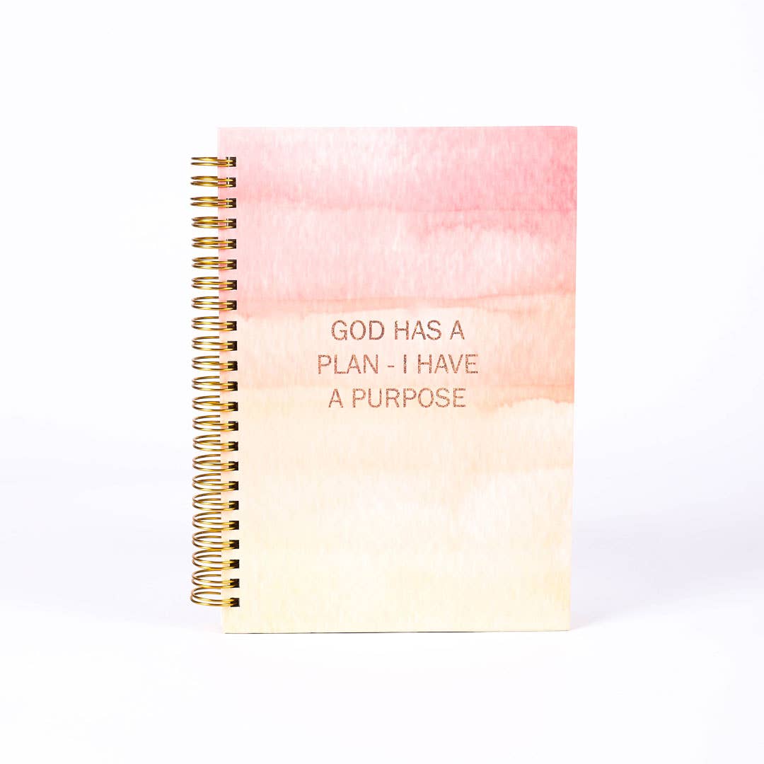 God Has A Plan Scripture Journal